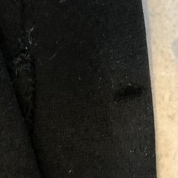 Elegant Wrist Length Black Vintage Cuffed Gloves Excellent Condition Small Med - Picture 10 of 10